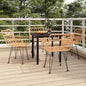 JUNG Vida 5-tlg. Garten-Essgruppe Poly Rattan