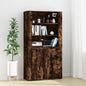 JUNG Vida Highboard Räuchereiche Holzwerkstoff