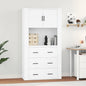 JUNG Vida Highboard Weiß Holzwerkstoff