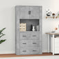 JUNG Vida Highboard Betongrau Holzwerkstoff