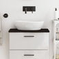 JUNG Vida Waschtischplatte Dunkelbraun 60x30x2 cm Massivholz Behandelt