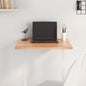 JUNG Vida Tischplatte Hellbraun 60x50x2 cm Massivholz Eiche Behandelt