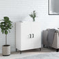 JUNG Vida Sideboard Hochglanz-Weiß 69,5x34x90 cm Holzwerkstoff