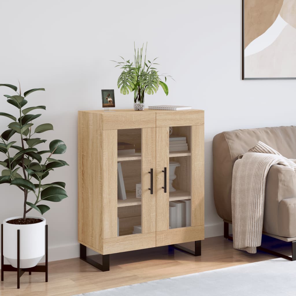JUNG Vida Sideboard Sonoma-Eiche 69,5x34x90 cm Holzwerkstoff