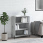 JUNG Vida Regalschrank Betongrau 69,5x32,5x90 cm Holzwerkstoff
