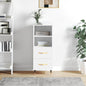 JUNG Vida Sideboard Weiß 34,5x34x90 cm Holzwerkstoff