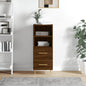 JUNG Vida Sideboard Braun Eichen-Optik 34,5x34x90 cm Holzwerkstoff