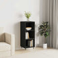 JUNG Vida Sideboard Schwarz 34,5x32,5x90 cm Holzwerkstoff