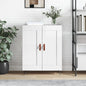 JUNG Vida Sideboard Hochglanz-Weiß 69,5x34x90 cm Holzwerkstoff