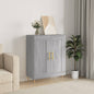 JUNG Vida Sideboard Grau Sonoma 69,5x34x90 cm Holzwerkstoff