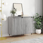 JUNG Vida Sideboards 2 Stk. Grau Sonoma 40x35x70 cm Holzwerkstoff