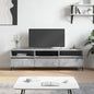 JUNG Vida TV-Schrank Betongrau 150x30x44,5 cm Holzwerkstoff