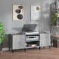 JUNG Vida Plattenschrank Betongrau 121x38x48 cm Holzwerkstoff