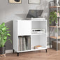 JUNG Vida Plattenschrank Weiß 84,5x38x89 cm Holzwerkstoff