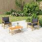 JUNG Vida Garten-Couchtisch 90x55x37 cm Bambus