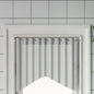 JUNG Vida Gardinenstangen 2 Stk. Weiß und Silbern 40-60 cm Aluminium