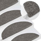 JUNG Vida Stufenmatten Selbstklebend 10 Stk. Grau 56x17x3 cm