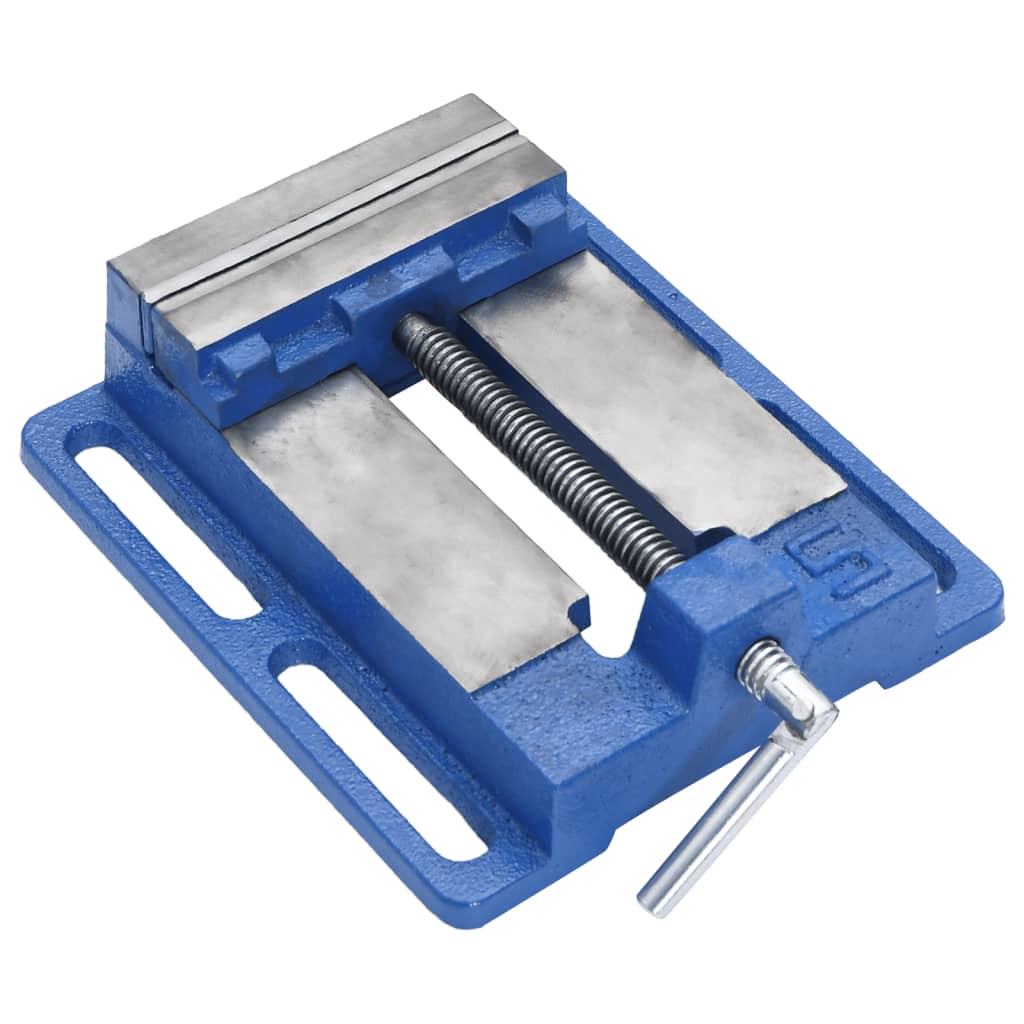 JUNG Vida Maschinenschraubstock Blau 121 mm Gusseisen