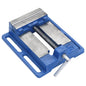 JUNG Vida Maschinenschraubstock Blau 121 mm Gusseisen