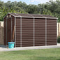 JUNG Vida Gartenhaus Braun 191 x 300 x 198 cm Verzinkter Stahl
