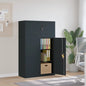JUNG Vida Aktenschrank Anthrazit 90x40x145 cm Stahl