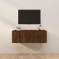 JUNG Vida TV-Wandschränke 2 Stk. Braun Eichen-Optik 57x34,5x40 cm