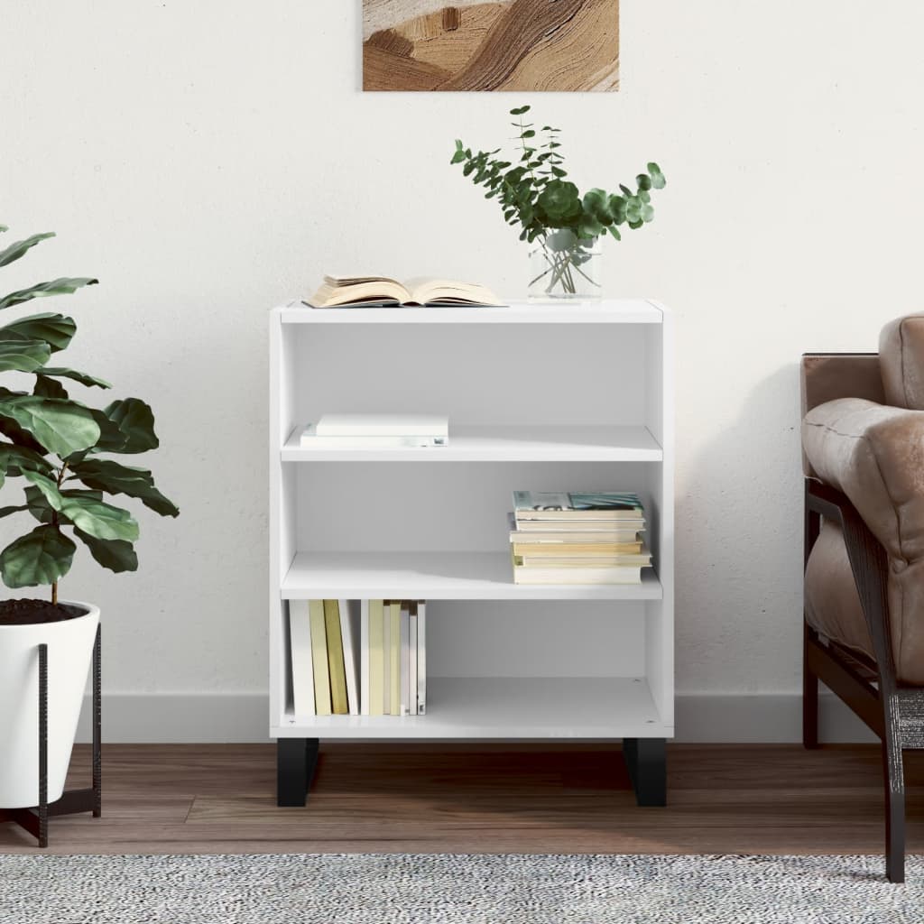JUNG Vida Sideboard Hochglanz-Weiß 57x35x70 cm Holzwerkstoff