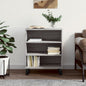 JUNG Vida Sideboard Grau Sonoma 57x35x70 cm Holzwerkstoff
