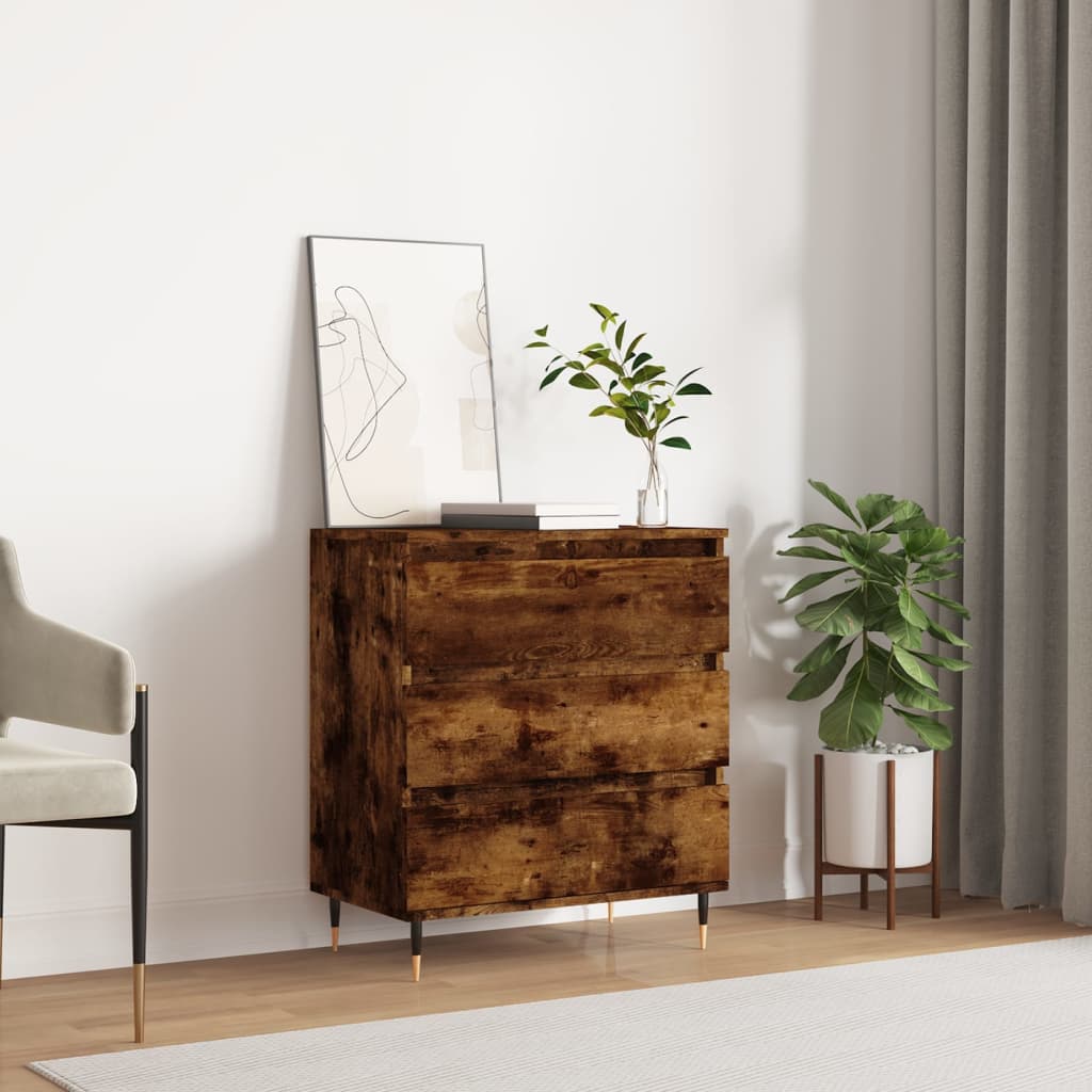 JUNG Vida Sideboard Räuchereiche 60x35x70 cm Holzwerkstoff