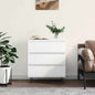 JUNG Vida Sideboard Weiß 60x35x70 cm Holzwerkstoff