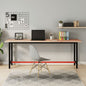 JUNG Vida Werkbank 200x55x81,5 cm Massivholz Buche und Metall