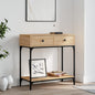 JUNG Vida Konsolentisch Sonoma-Eiche 75x34,5x75 cm Holzwerkstoff
