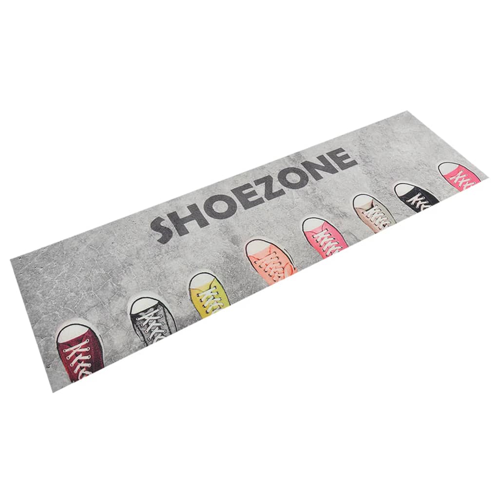 JUNG Vida Küchenteppich Waschbar Shoezone 45x150 cm Samt