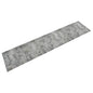 JUNG Vida Küchenteppich Waschbar Beton 60x300 cm Samt
