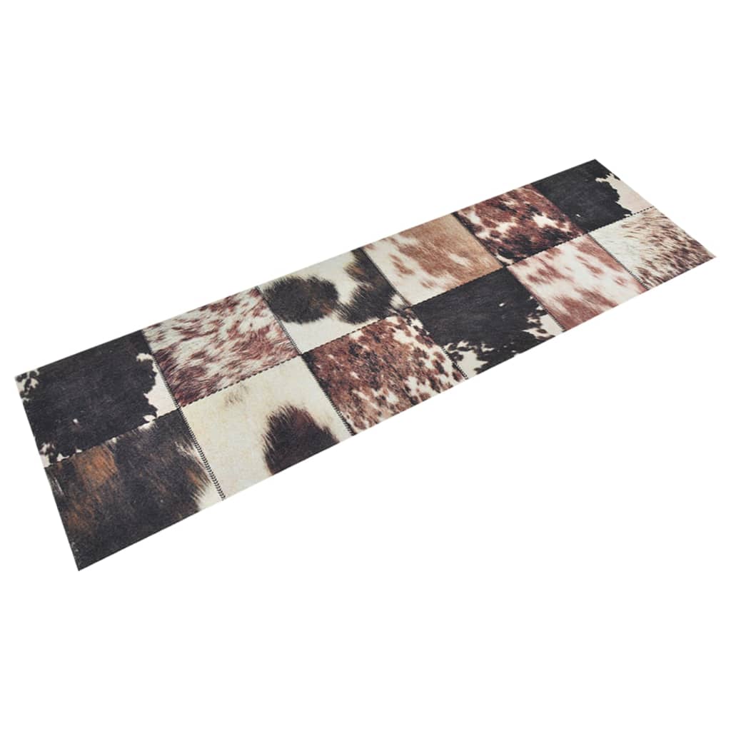 JUNG Vida Küchenteppich Waschbar Tierfell 45x150 cm Samt