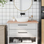 JUNG Vida Waschtischplatte 100x60x2,5 cm Massivholz Buche