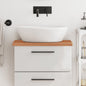 JUNG Vida Waschtischplatte 60x40x2,5 cm Massivholz Buche