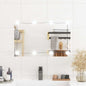 JUNG Vida Wandspiegel mit LED-Leuchten 40x60 cm Glas Rechteckig