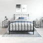 JUNG Vida Nachttische 2 Stk. Grau Sonoma 34x35,5x45 cm Holzwerkstoff