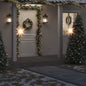 JUNG Vida LED-Weihnachtssterne 3 Stk. mit Erdspießen Faltbar Weiß 57 cm