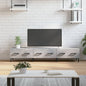 JUNG Vida TV-Schrank Betongrau 150x36x30 cm Holzwerkstoff