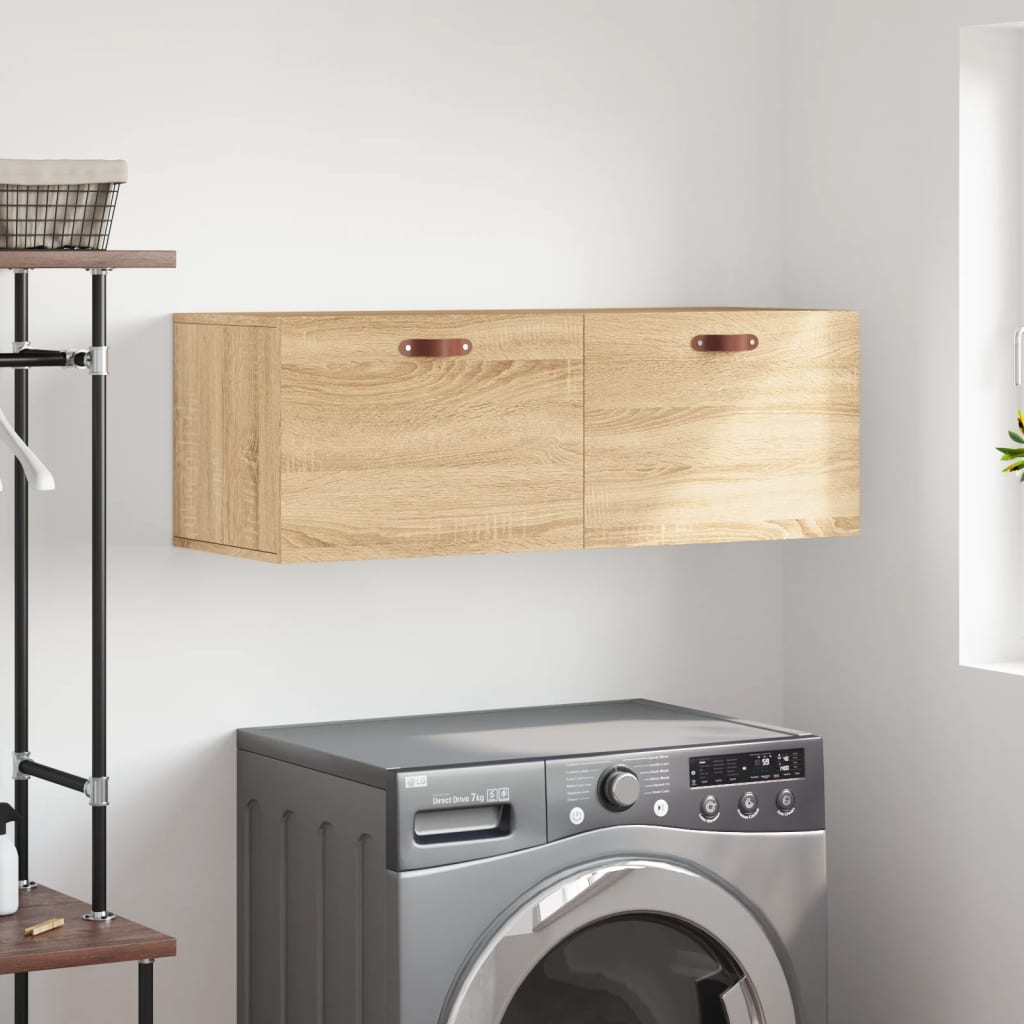 JUNG Vida Wandschrank Sonoma-Eiche 100x36,5x35 cm Holzwerkstoff