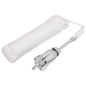 JUNG Vida Klappanker mit Seil Silbern 1,5 kg Temperguss