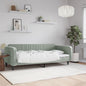 JUNG Vida Tagesbett Hellgrau 100x200 cm Samt