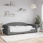 JUNG Vida Tagesbett Dunkelgrau 100x200 cm Stoff