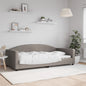 JUNG Vida Tagesbett Taupe 100x200 cm Stoff