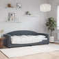 JUNG Vida Tagesbett Dunkelgrau 80x200 cm Samt