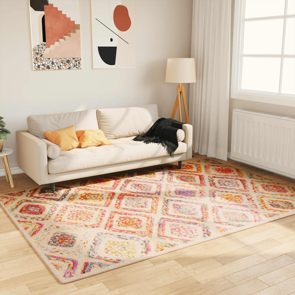 JUNG Vida Teppich Waschbar Mehrfarbig 160x230 cm Rutschfest