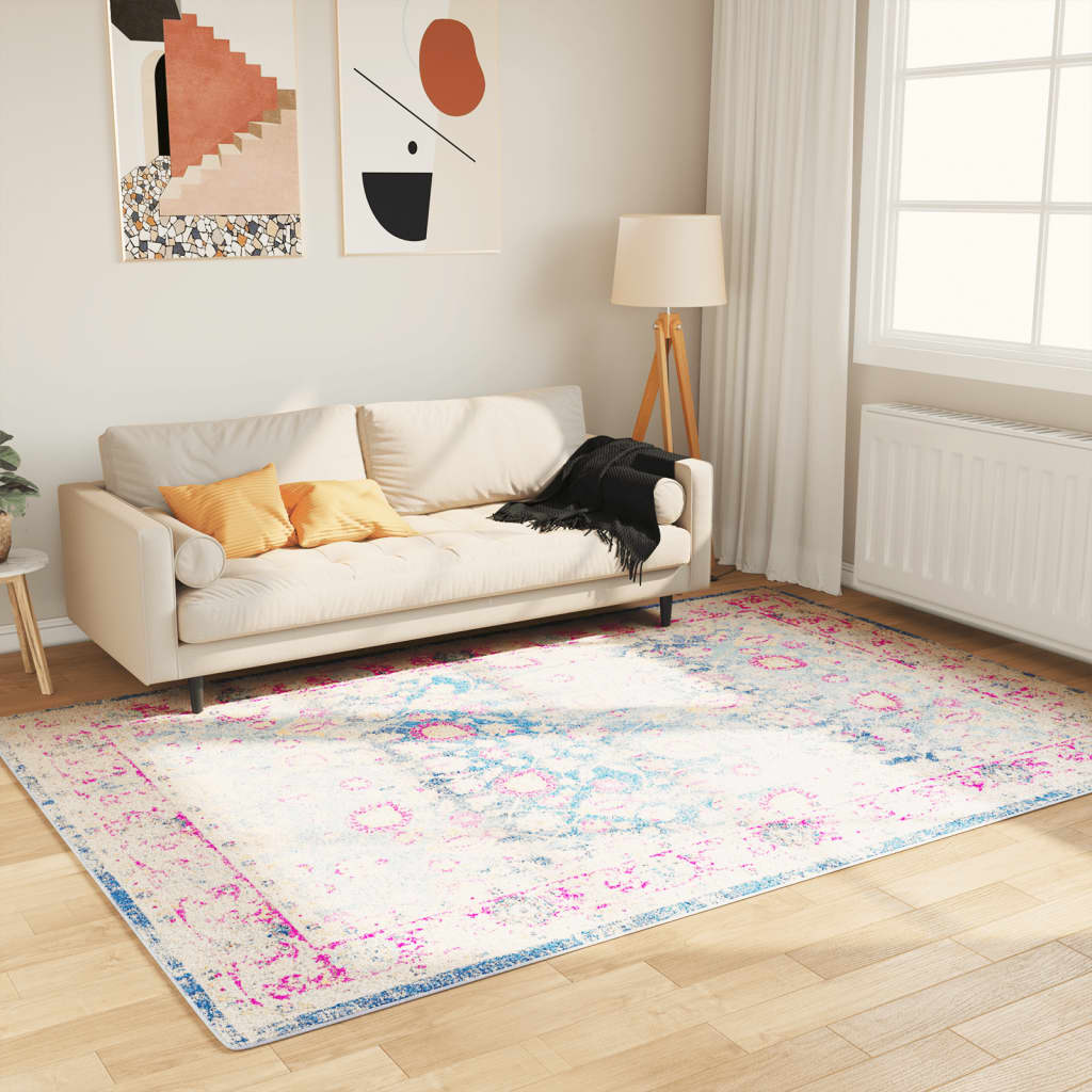 JUNG Vida Teppich Waschbar Mehrfarbig 160x230 cm Rutschfest