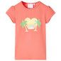 JUNG Vida Kinder-T-Shirt Korallenrosa 128
